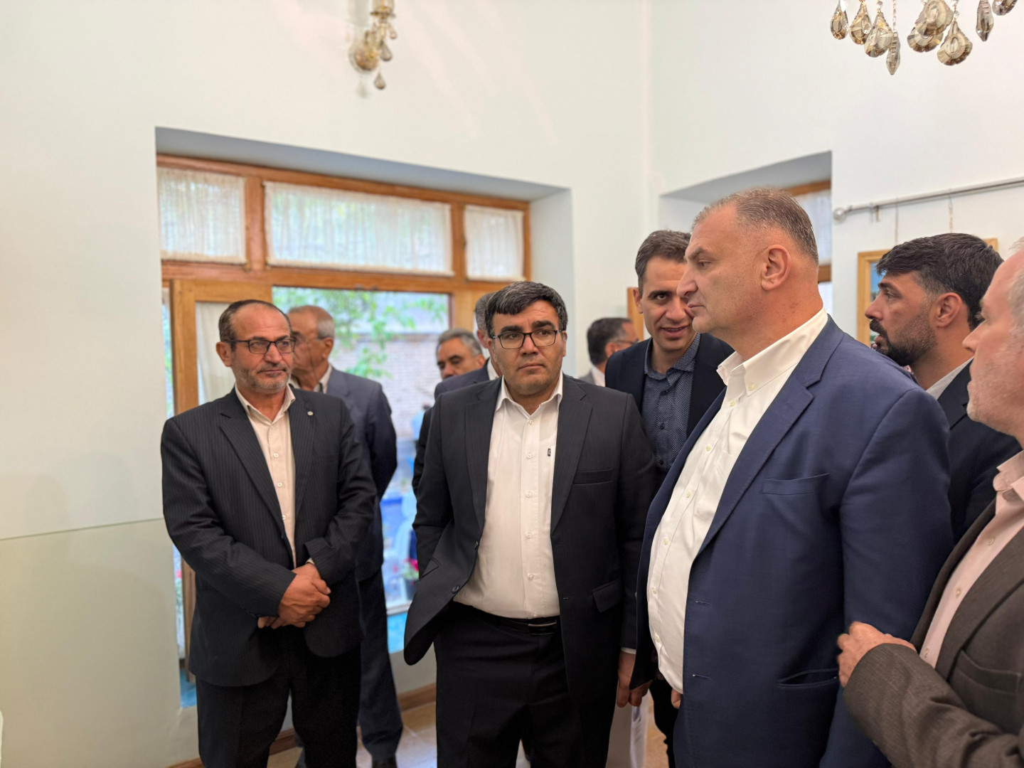 კავკასიის უნივერსიტეტის პრეზიდენტისა და დელეგაციის ვიზიტი ირანში, ქალაქ ფერეიდუნშაჰრში